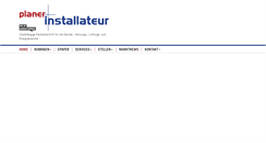 Desktop Screenshot of installateur.ch